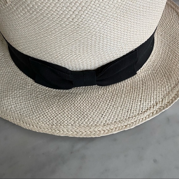 JOIE BEACH / POOL HAT - OS Black / White - Picture 3 of 6